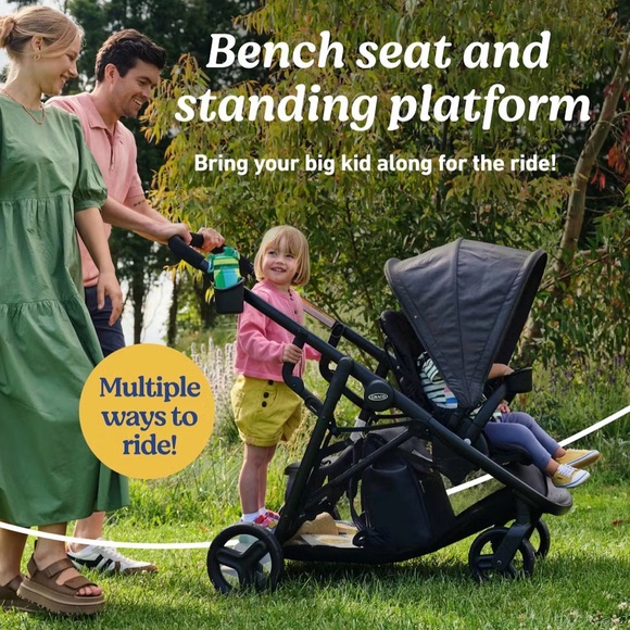 Graco Ready2Grow 2.0 Double Stroller - Picture 3 of 7